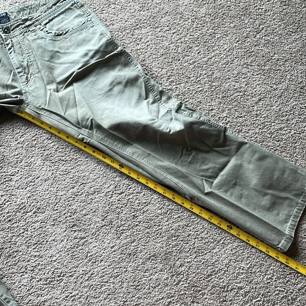 KUHL Outkast Canvas Pants Men’s 34x30 Workwear Outdoor Hiking Khaki Cargo - Picture 7 of 14
